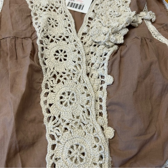 NWT ANTHROPOLOGIE Elizabeth Gillet Cotton Vest - Picture 5 of 7